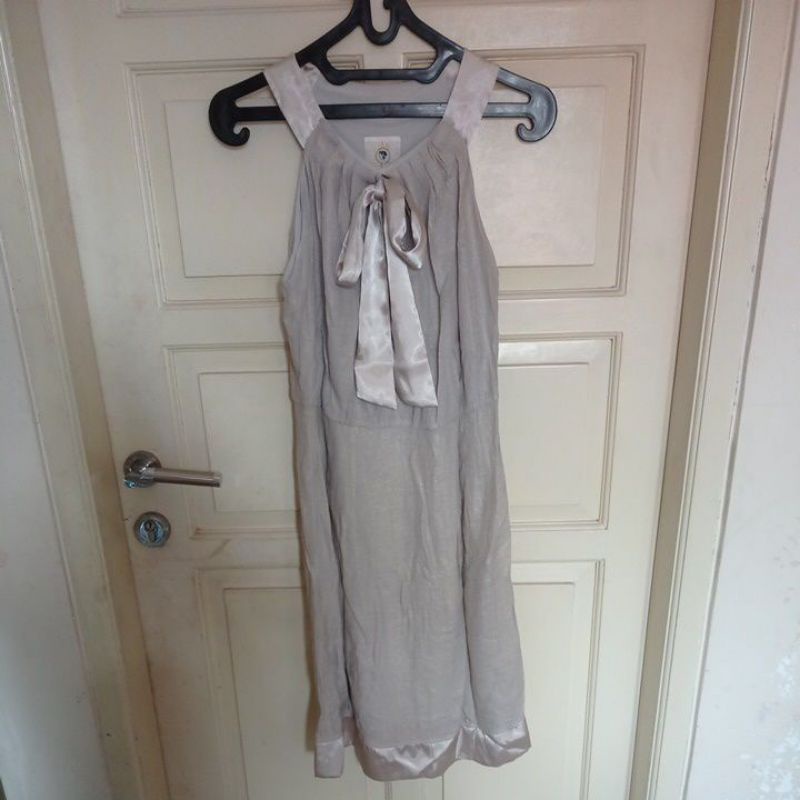 Preloved Ciel Gold Bow Dress