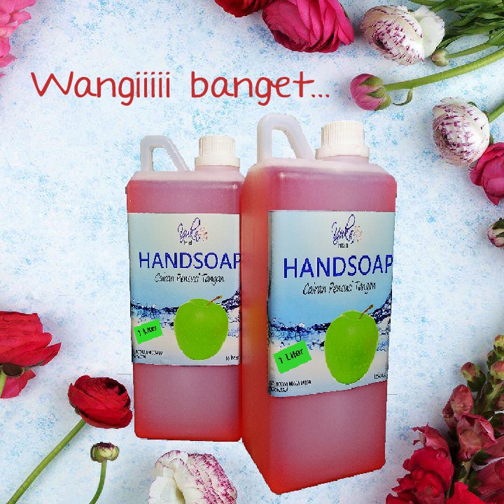 Yuka Sabun Cuci Tangan APEL 1 Liter  Hand Soap