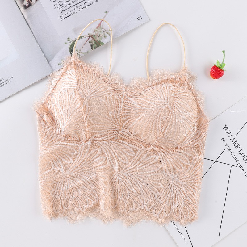 (COD) Bra Wanita Lembut Bra Renda Bralette BH MALL SHOPPING