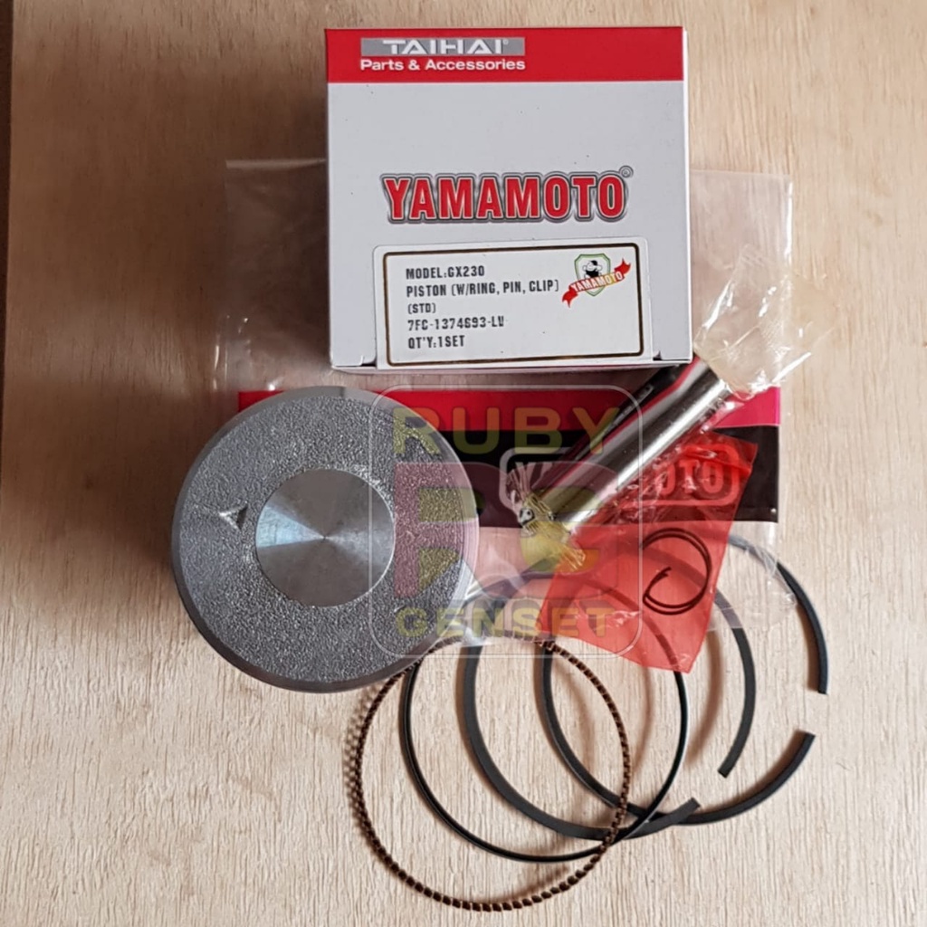 GX230 /ymg230 Piston Assy Komplit W/Ring,Pin,Clip Yamamoto