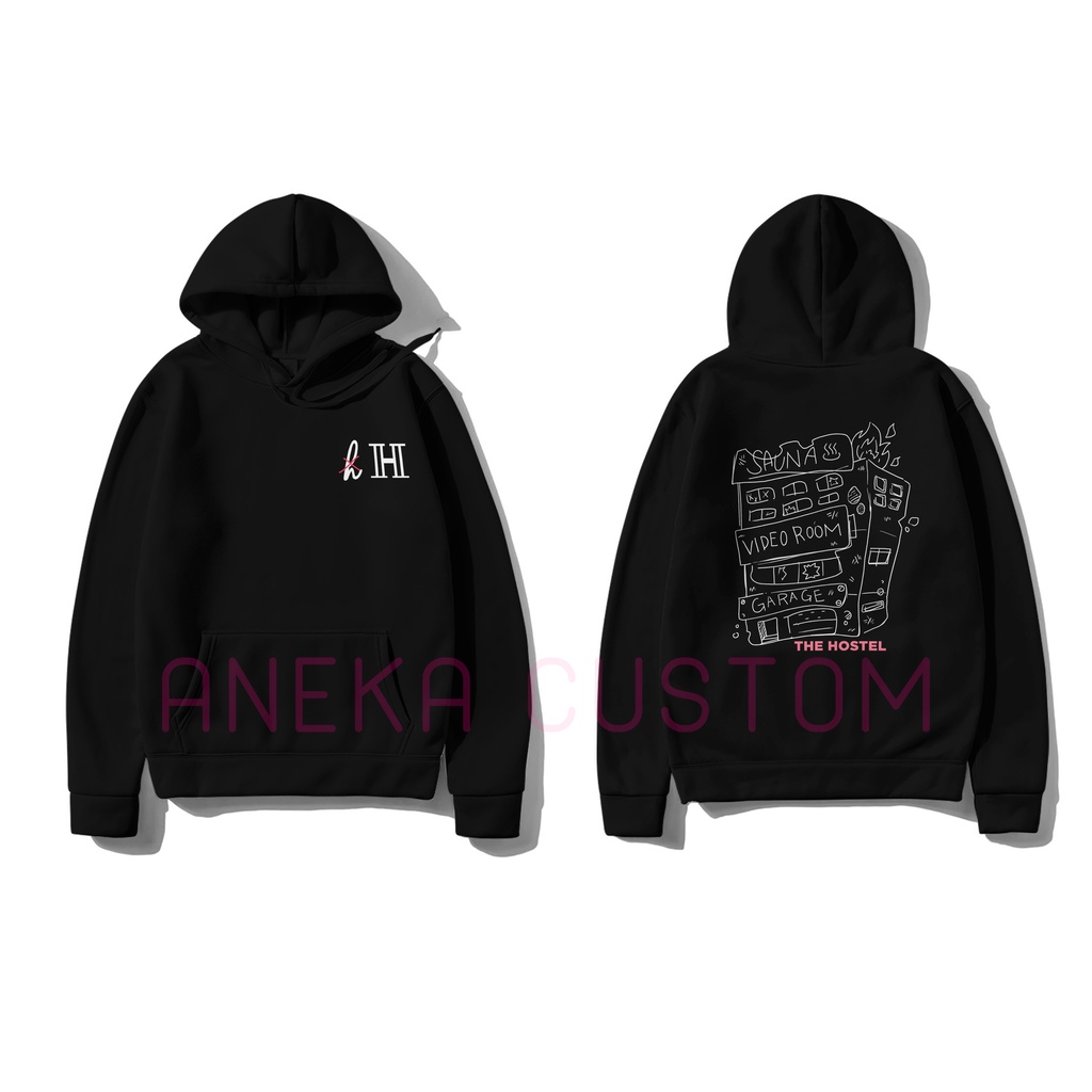 Hoodie Manhwa Outfit Sweater Hos-Tel