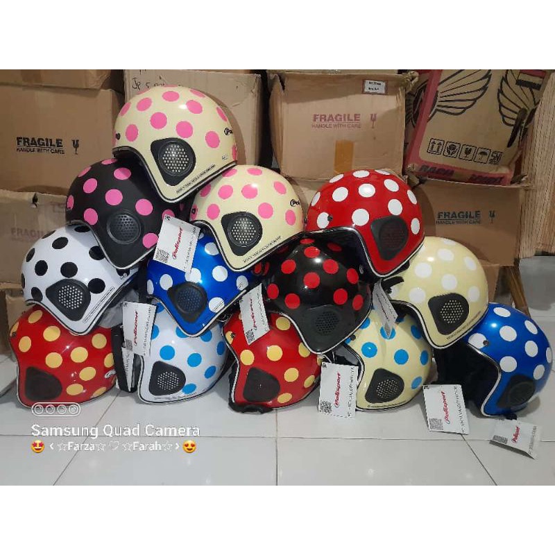 Helm bogo polisport original 100%