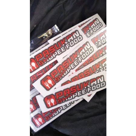 Stiker Pasukan Shopeefood