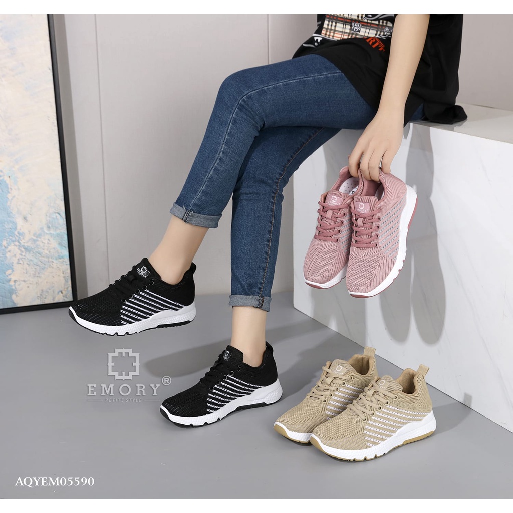 SEPATU SNEAKERS WANITA EMORYSTYLE  Danystra  AQYEMO 5590 MARBELAYUK