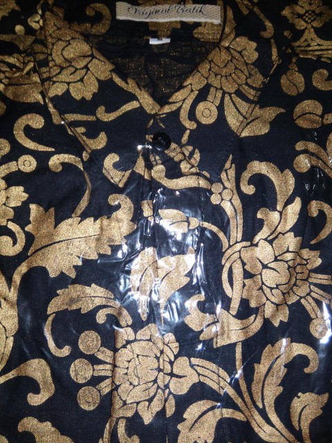 Kemeja Batik Pria Lengan Panjang Kemeja Batik Motif Bakung