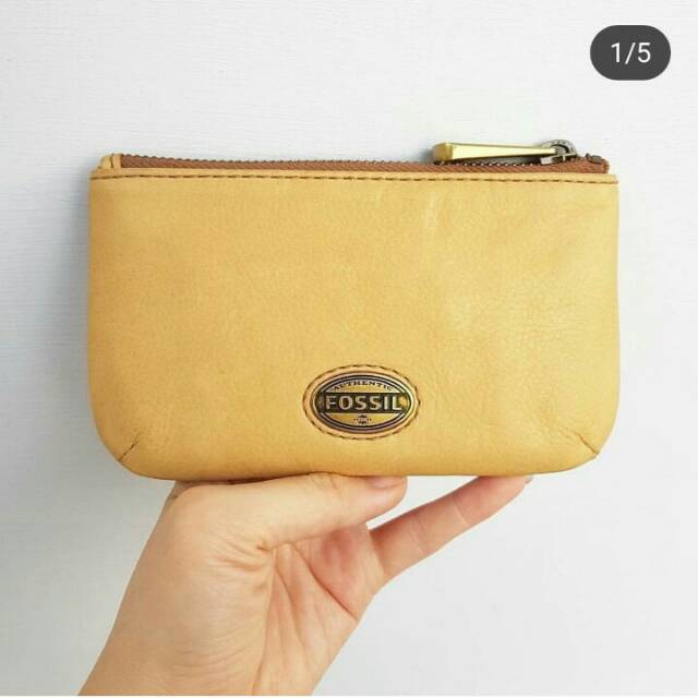 Minor defect dompet fossil explorer patchwork wallet