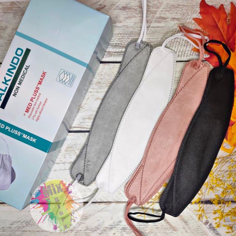 MASKER  KF94 EVO 4D ALKINDO PLUS MED isi 20pcs