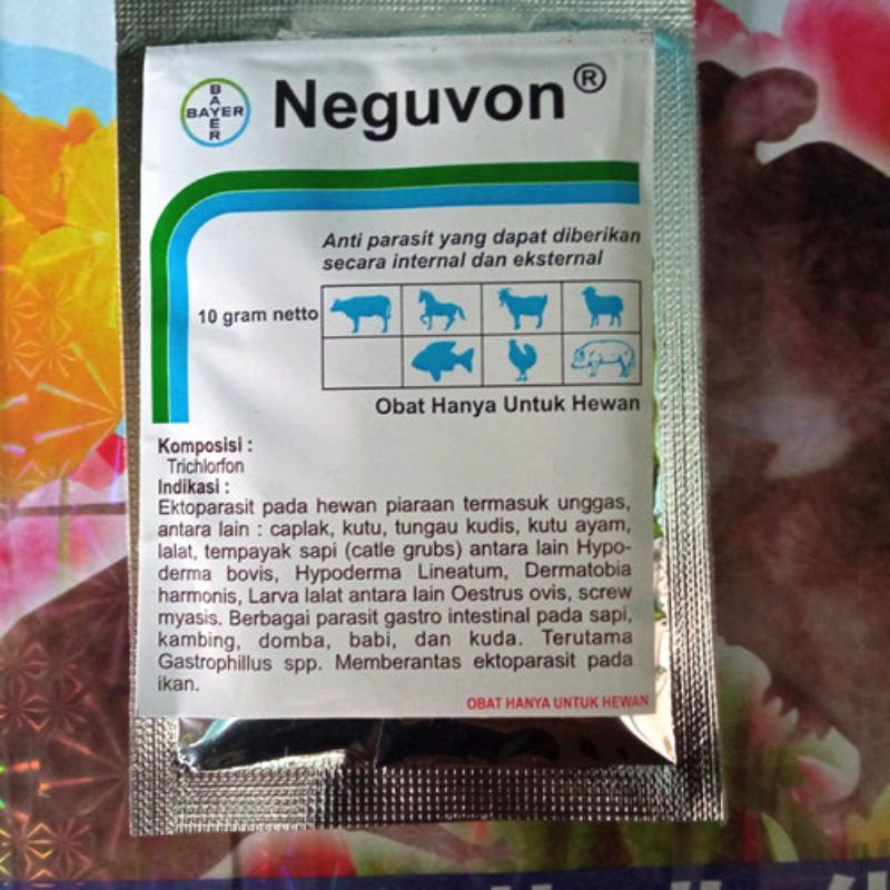NEGUVON OBAT PARASIT PEMBASMI SERANGGA