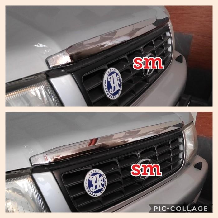 lis kap mesin kijang kapsul expo 1997-2004 hood list chrome TEMPEL