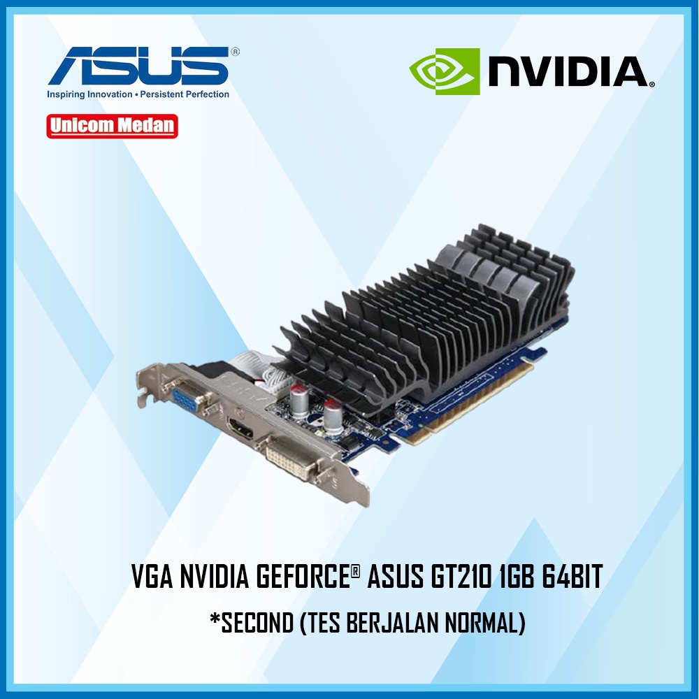 VGA ASUS GT210 1GB 64BIT DDR3