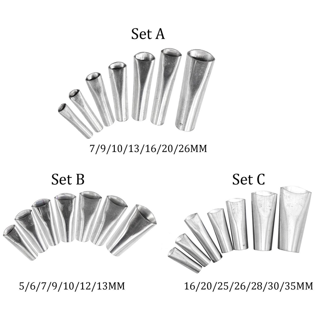 [Elegan] Nozzle Aplikator Mudah Membersihkan Anti Karat Stainless Steel Berkualitas Nat Nozzle Caulking Finisher