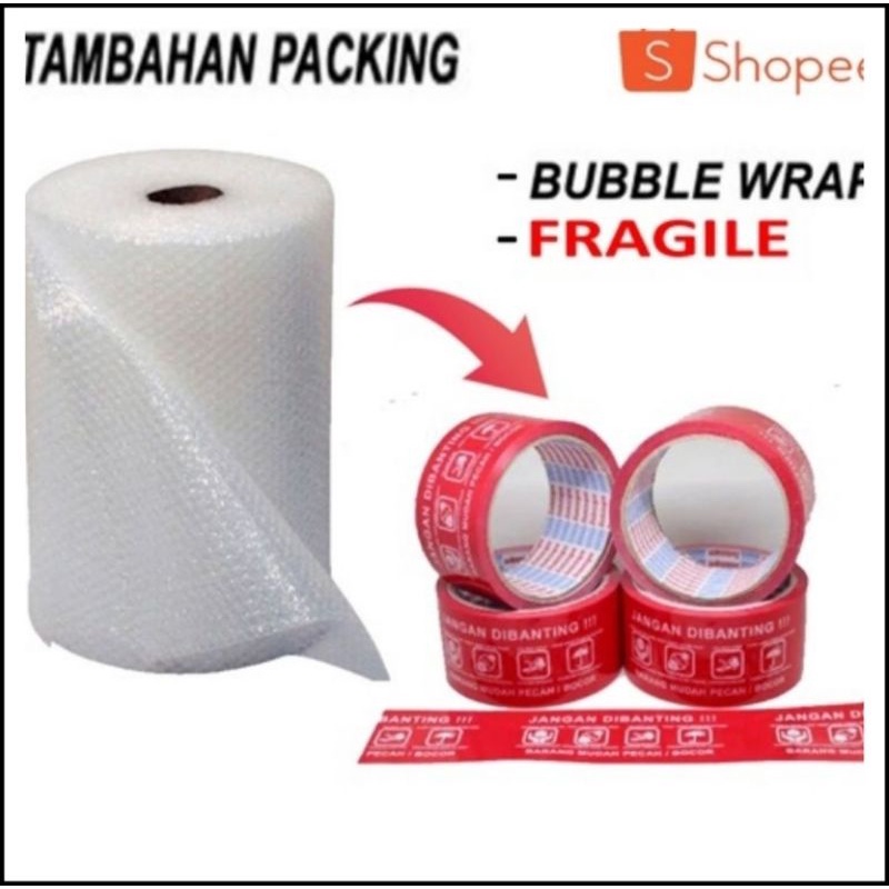 

Tambahan Paking Bubble Warp