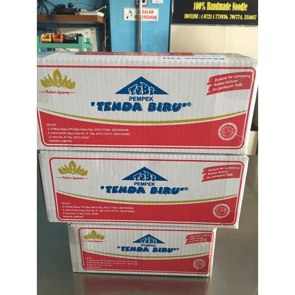 

PEMPEK TENDA BIRU LAMPUNG