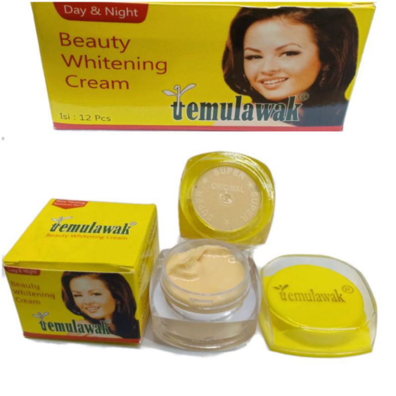 Lusinan temulawak beauty whitening cream day&amp;night lusinan