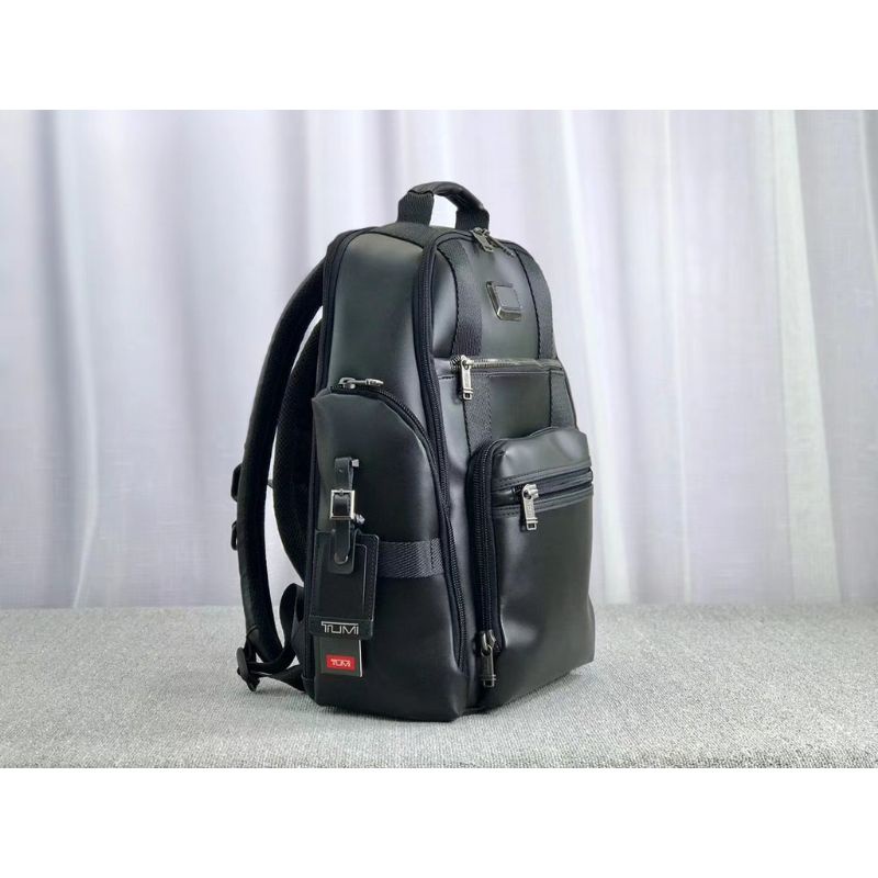 Tas Ransel Tumi Alpha Bravo Sheppard Leather Backpack Tas Punggung Mirror Quality