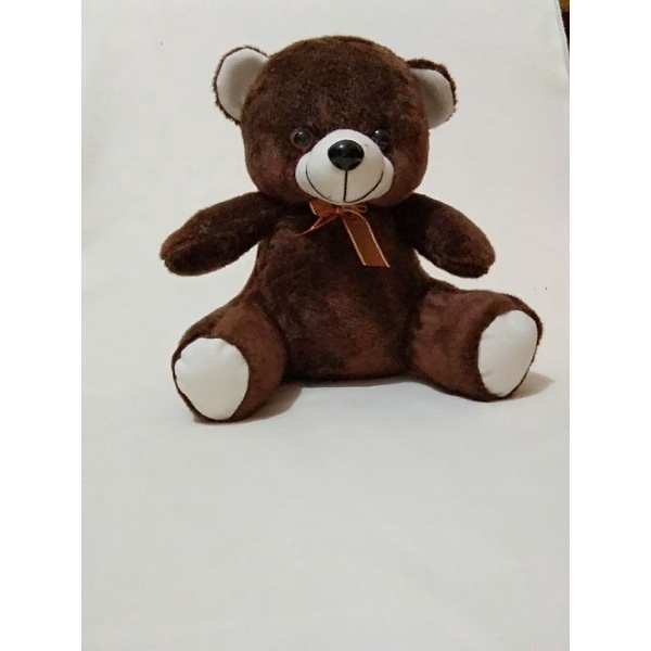 boneka bear tanggung TERMURAH uk 25cm variasi pita