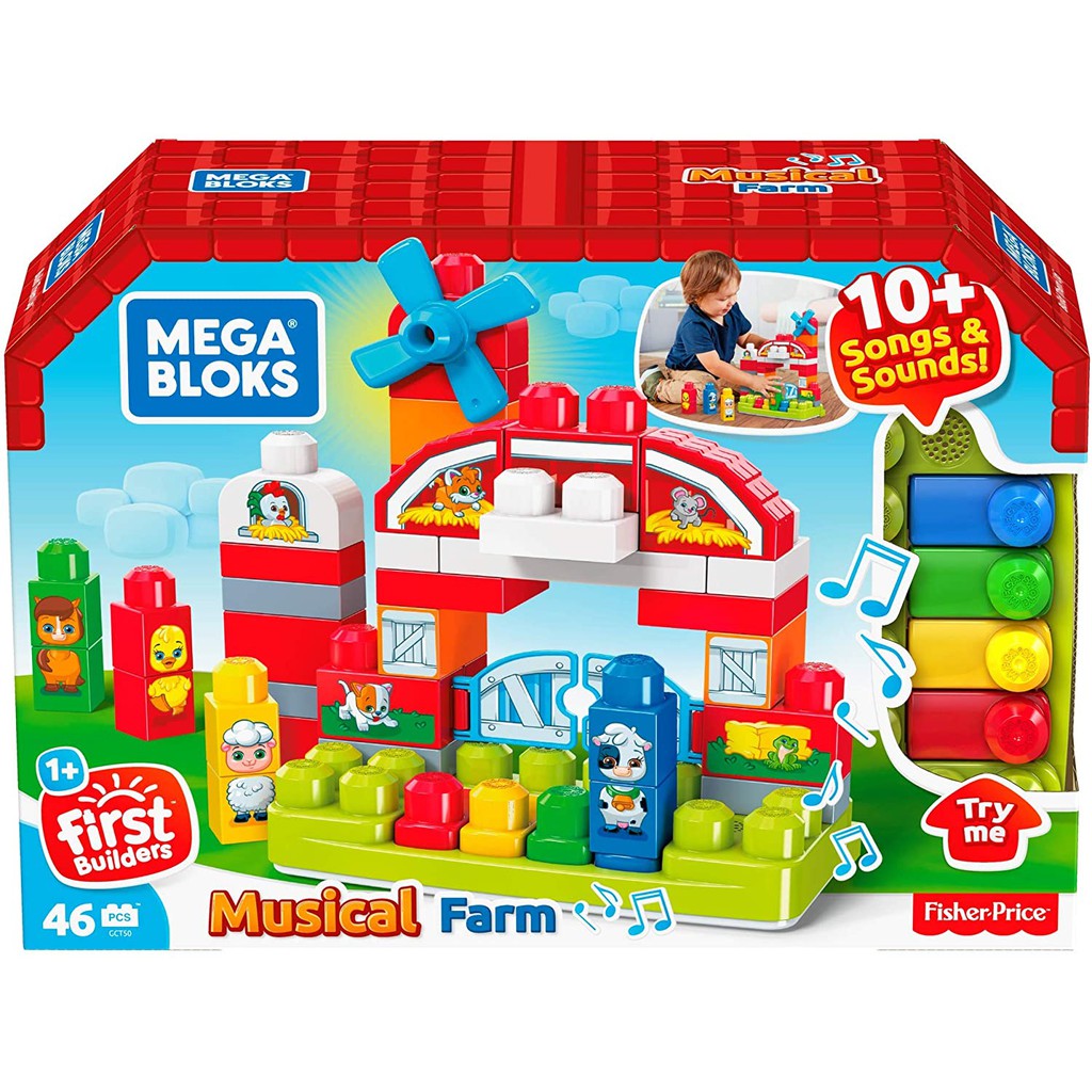 mega bloks first builders friendly farm