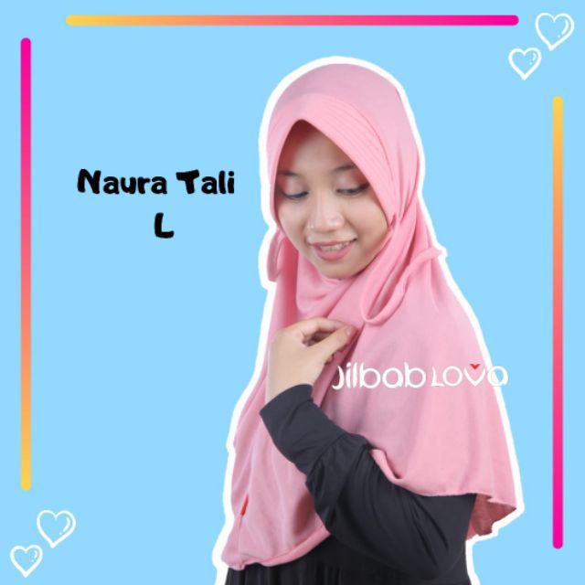 (PROMO) Jilbab Khimar Naura XL Pet Antem Hijab Kerudung