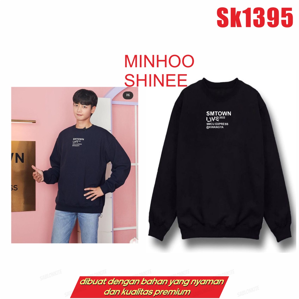 MURAH!!! SWEATER NCT SHINEE HOODIE SMTOWN LIVE 2022 SK1395 UNISEX