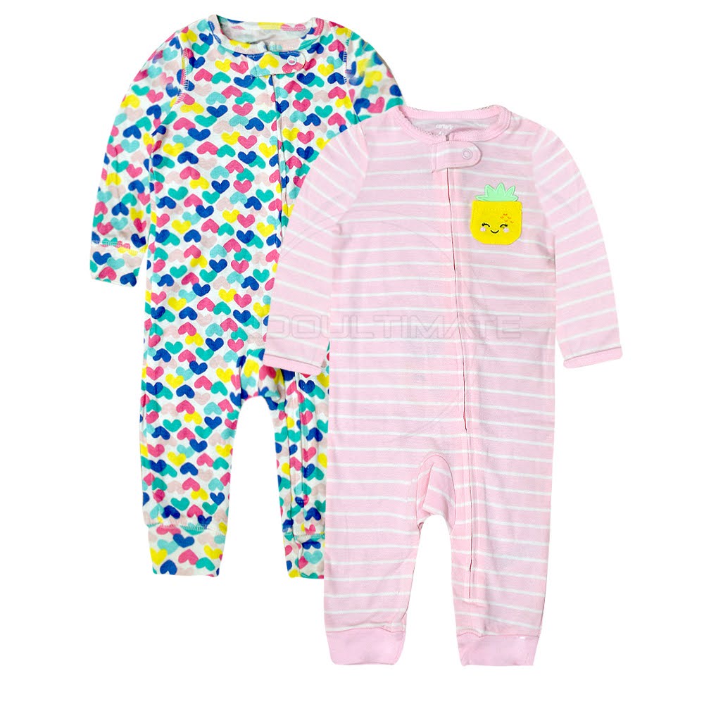 Sleepsuit jumsuit Bayi Kaki Buka 100% COTTON Jumper baju tidur piyama Kaki Buka Bayi Newborn BN-5213