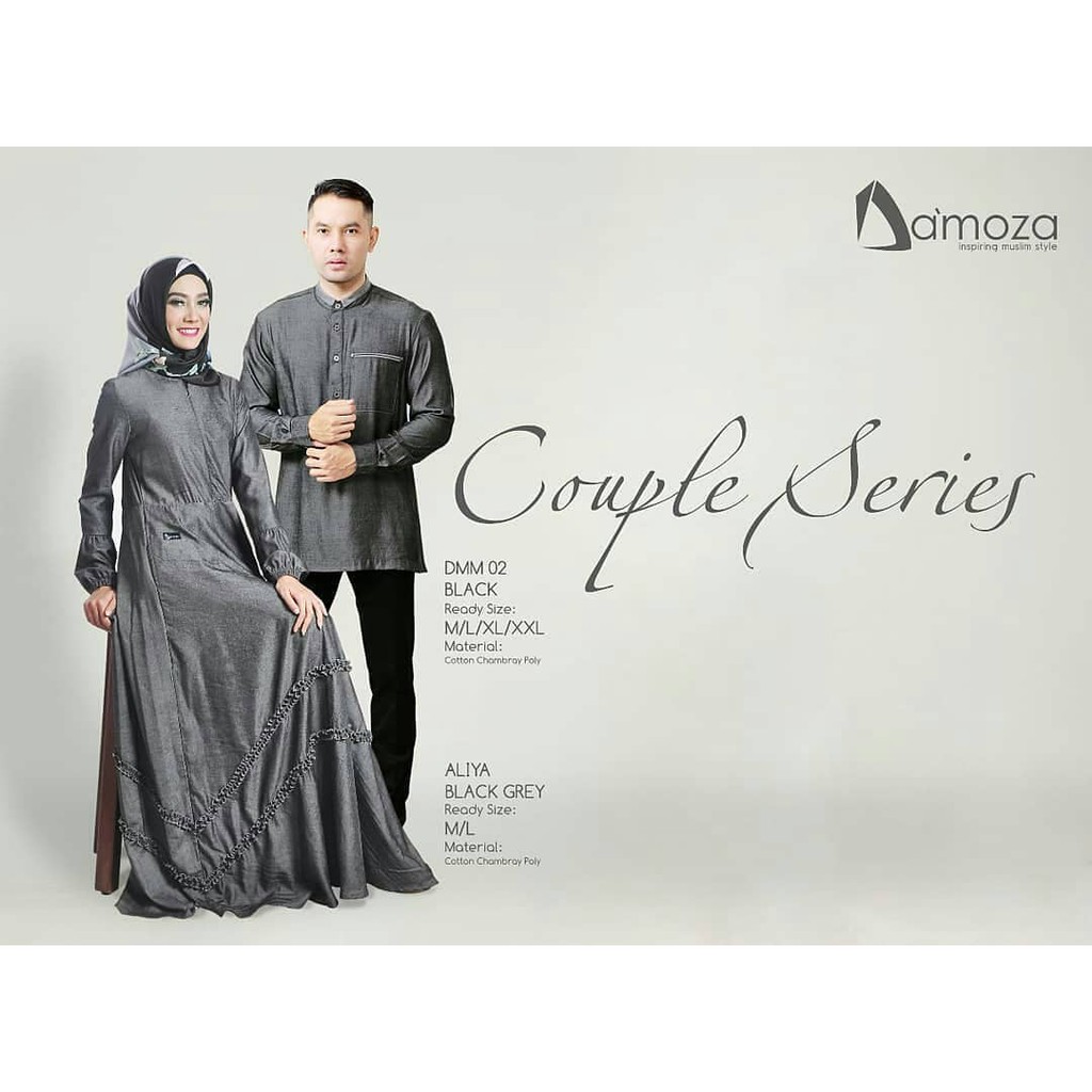 COUPLE SERIES DAMOZA ALIYA & DAMOZA MAN 02 BLACK