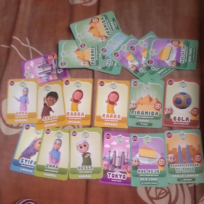 kartu rara dan nussa