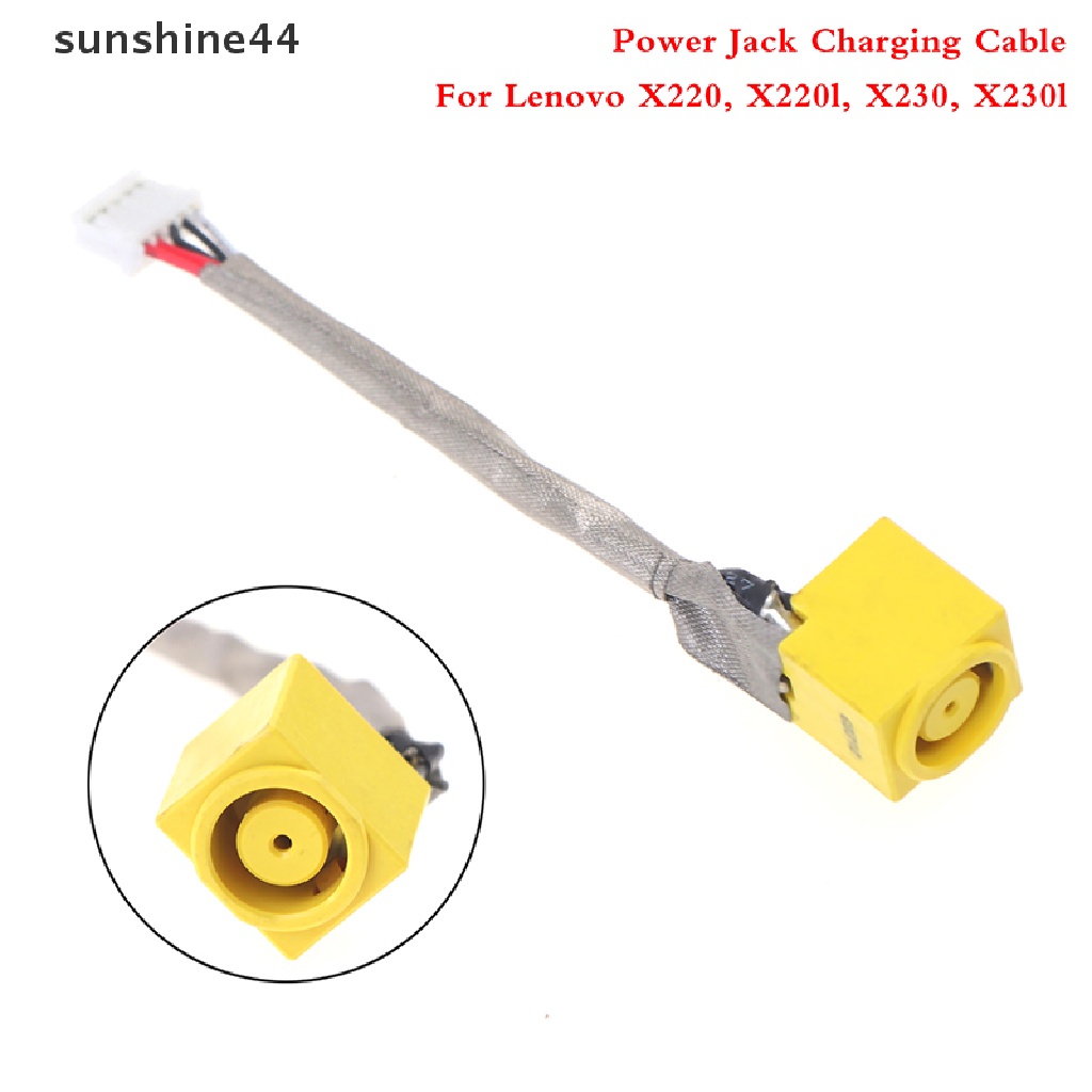 Sunshine Kabel Konektor Power DC Laptop Untuk Lenovo X220 X220l X230 X230l