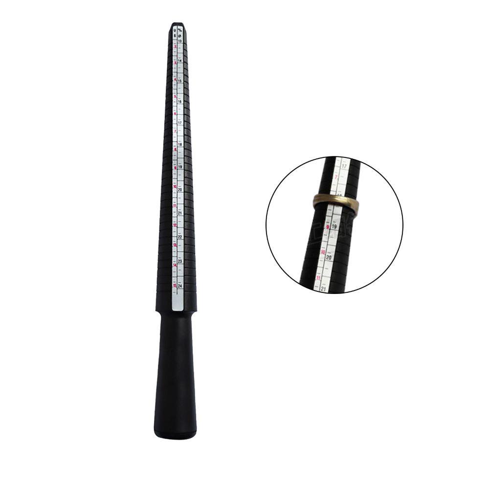 NEEDWAY Ring Sizer EUR Size DIY Measurement Stick Pengukur Profesional Pengukur Jari