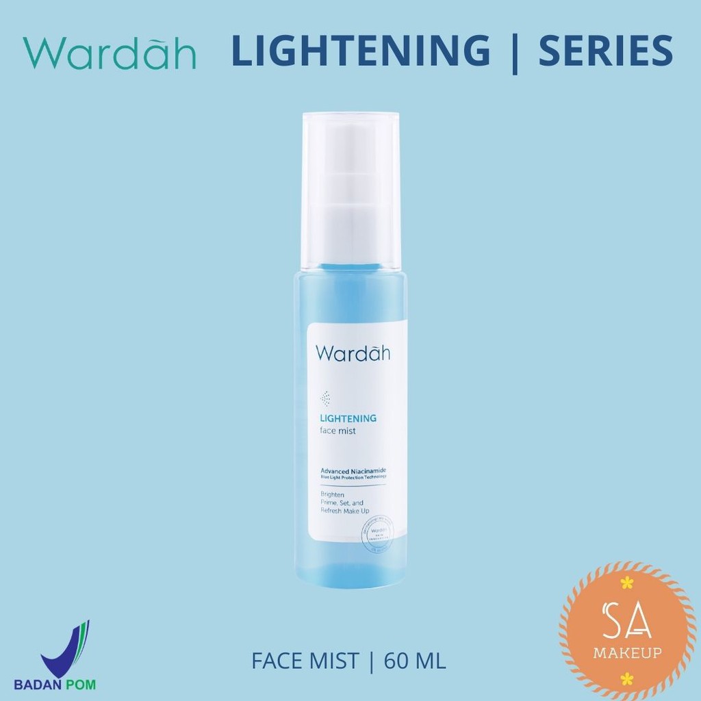 WARDAH Lightening Face Mist 60ml | Wardah Face mist