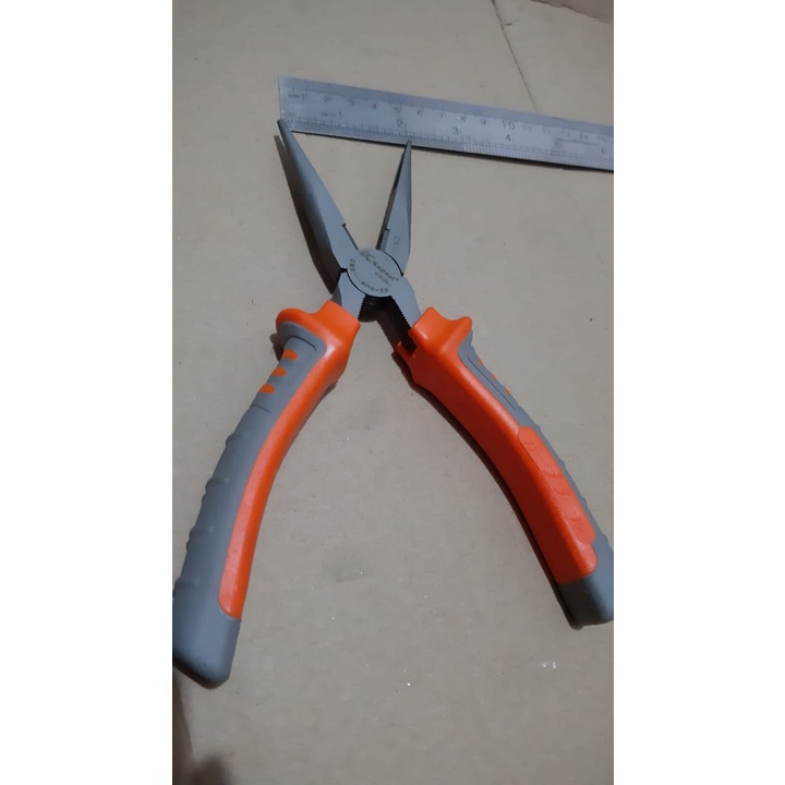 TANG CUCUT 20CM/ TANG LANCIP 8&quot; K-8038/ LONG NOSE PLIERS/TANG PERKAKAS PERTUKANGAN