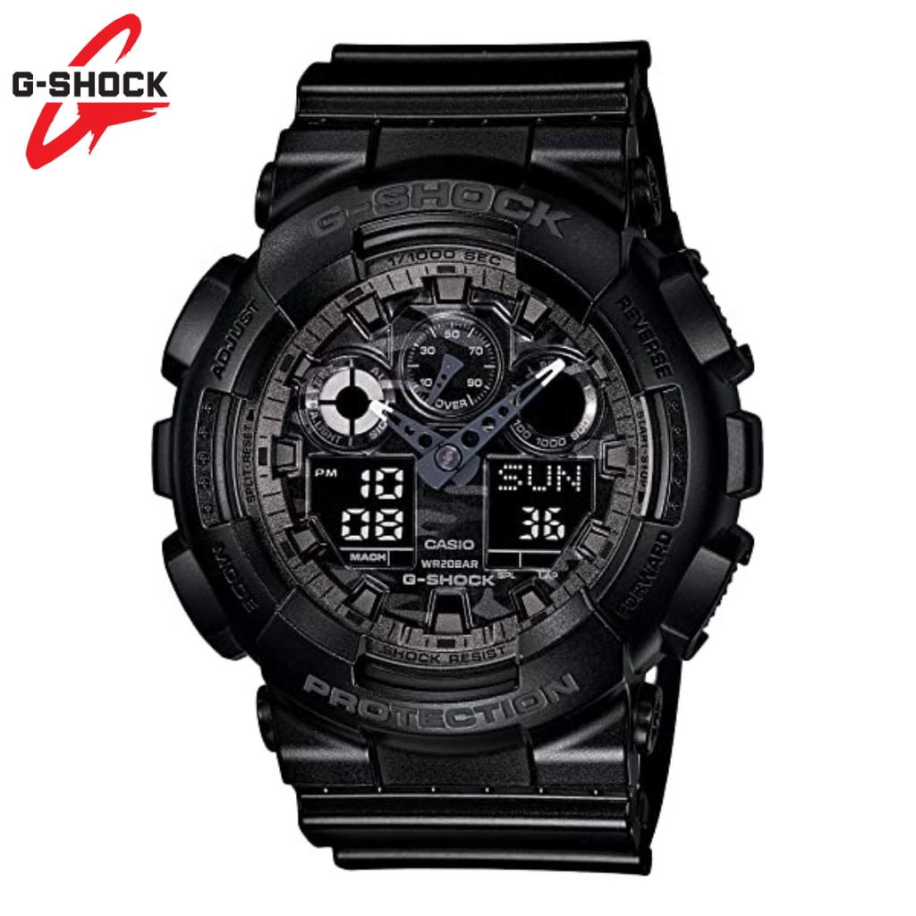 CASIO GSHOCK GA-100 FULLSET WATER RESISTANT