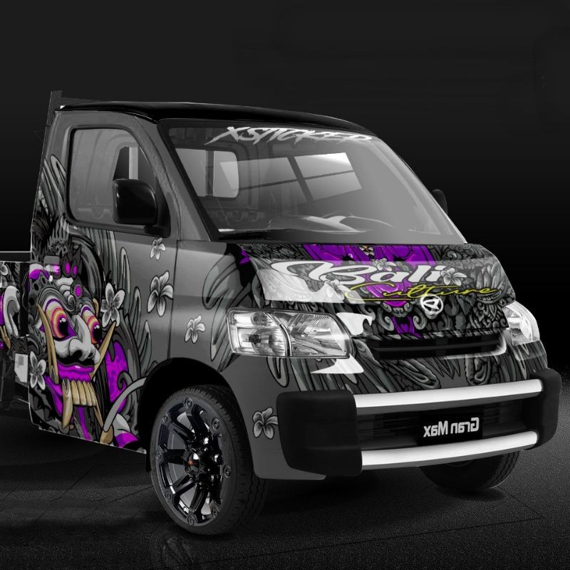 decal pickup grandmax barong balinese