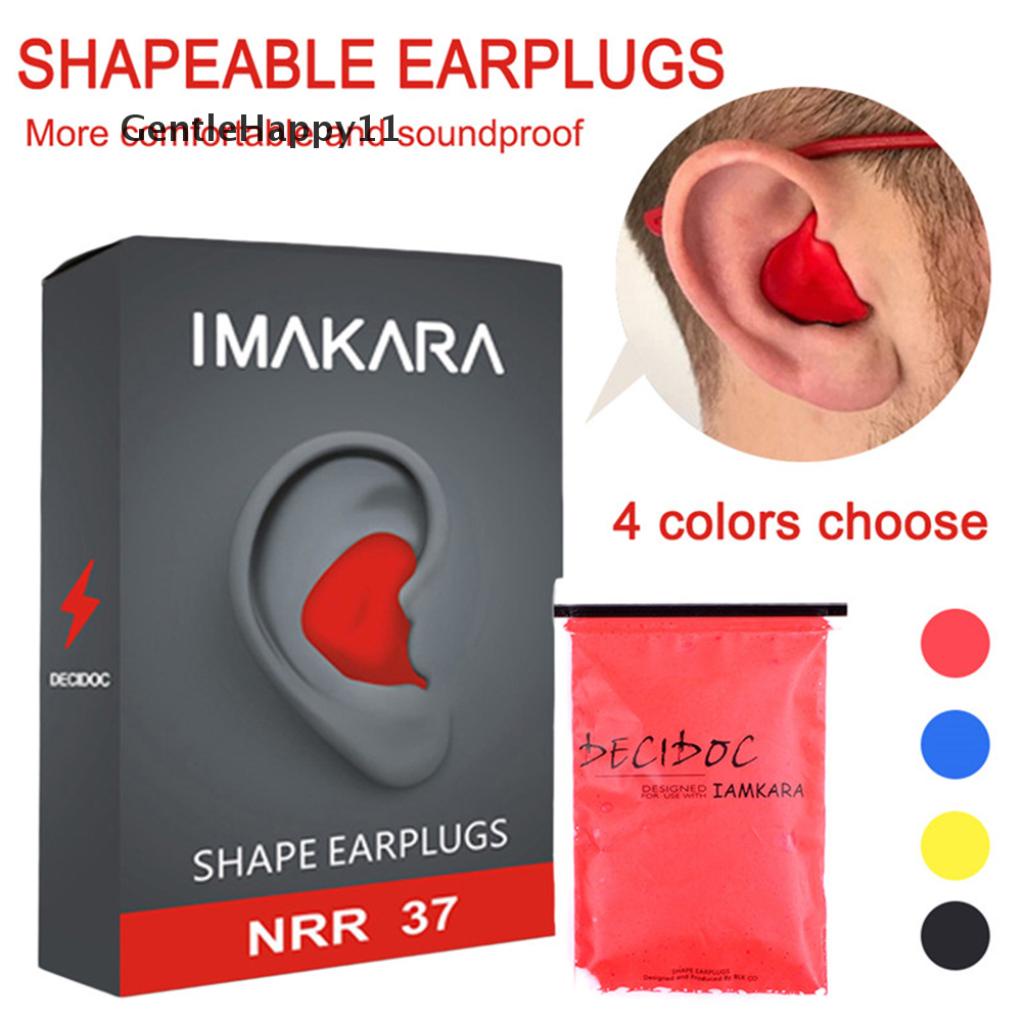 Gentlehappy 60pcs / Pak Earplug Kedap Suara Anti Bising Untuk Tidur