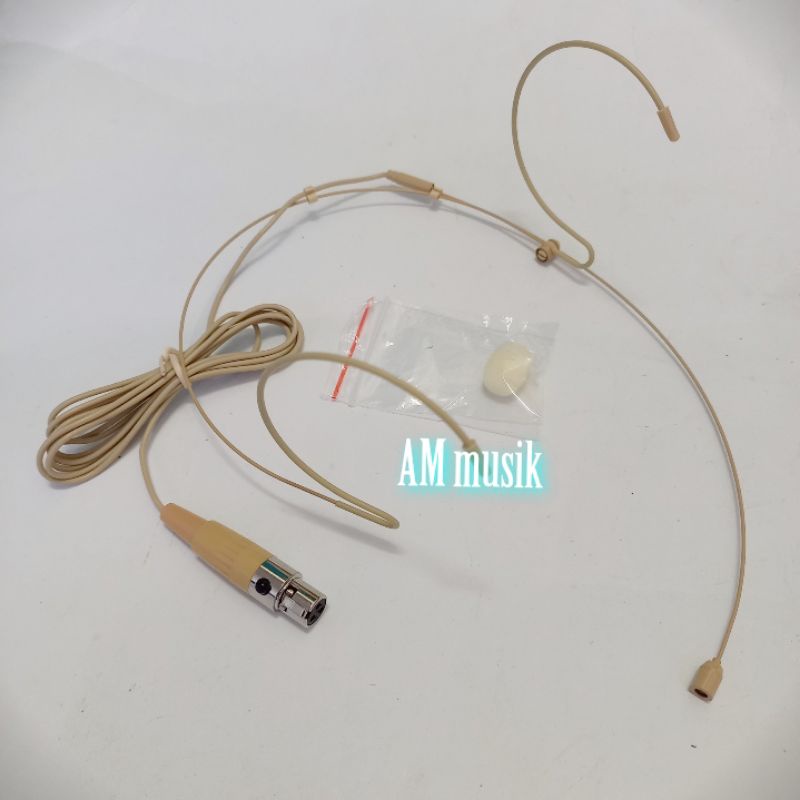 MIC HEADSET LIDI 3 PIN SPIRAL BISA DI TEKUK MIC BANDO 3 PIN