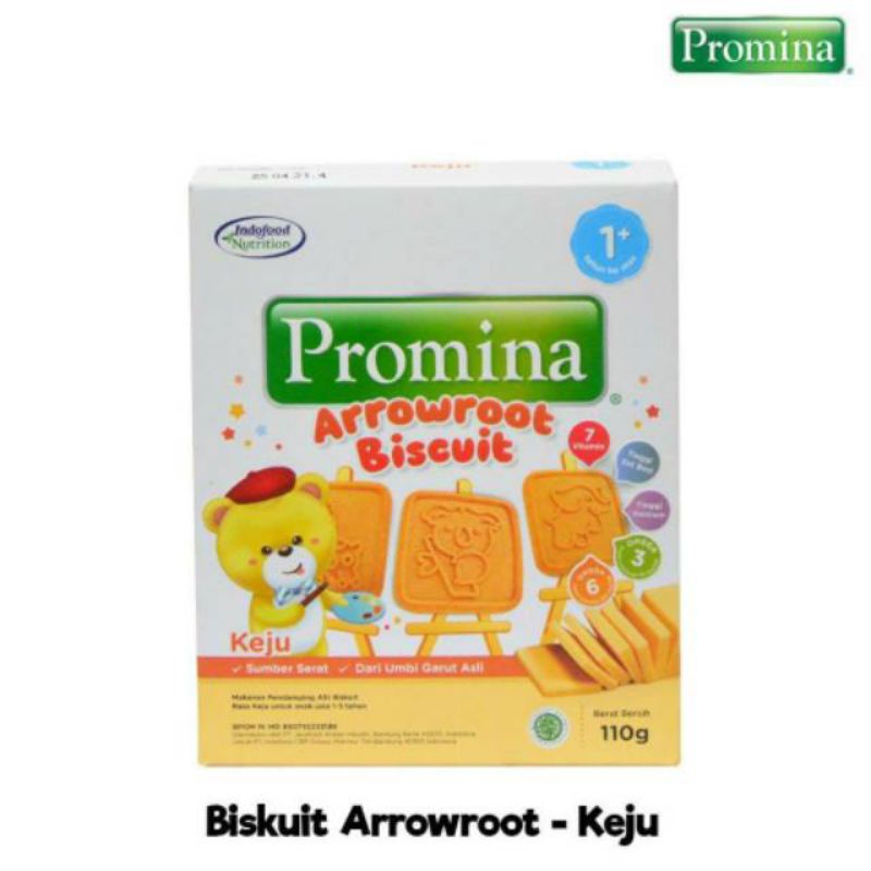 

Promina Biskuit Arrowroot Rasa Keju