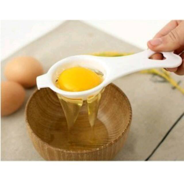 Pemisah Kuning Telur Bahan Plastik ( Egg White Separator )