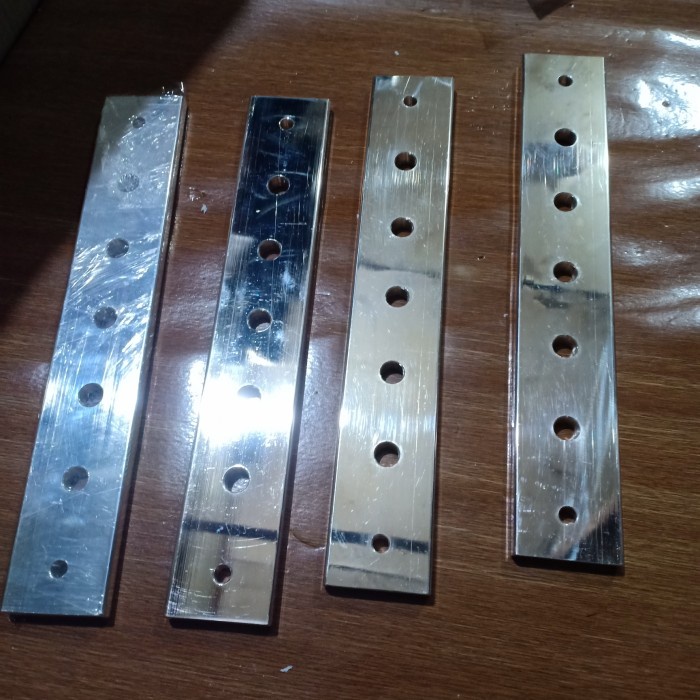 Jual Busbar grounding /Tinned Cooper Busbar size 300 x 50 x 10mm BEST