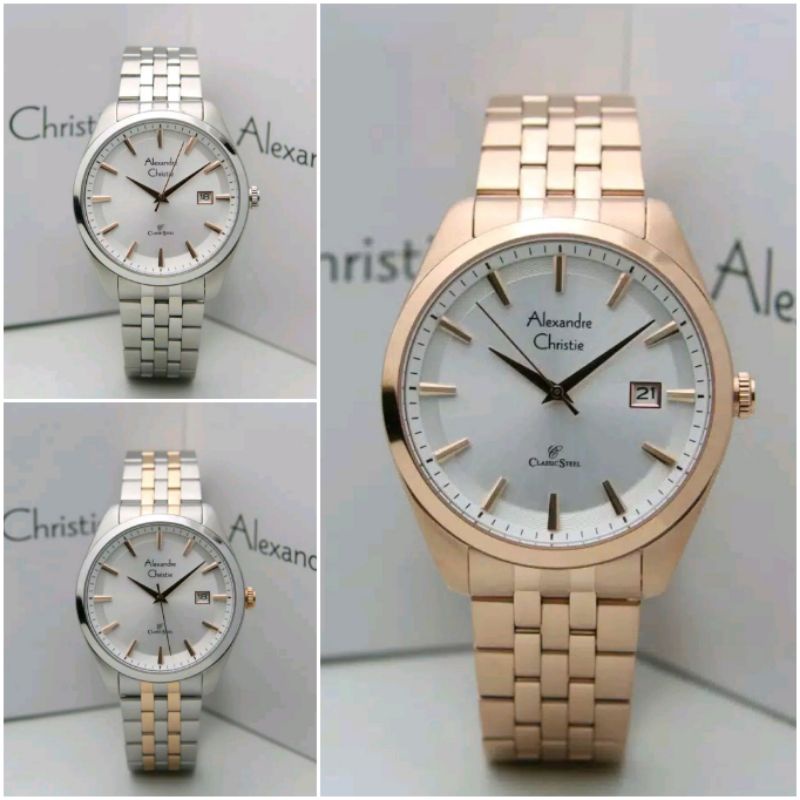 ALEXANDRE CHRISTIE 8635 AC 8635 Ac 8635 RANTAI PRIA ORIGINAL