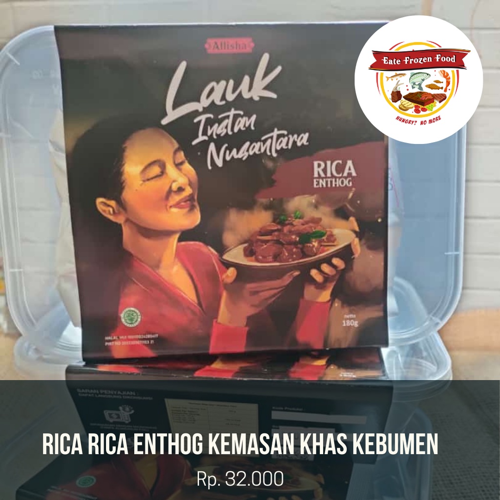 

Rica-Rica Enthog Khas Kebumen