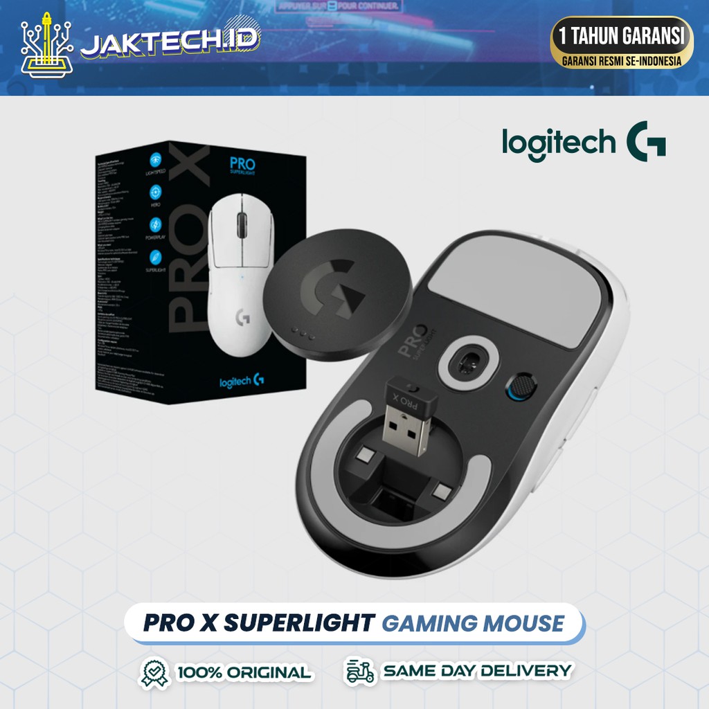 Logitech Pro X Superlight Wireless Gaming Mouse Esport ORIGINAL DAN GARANSI