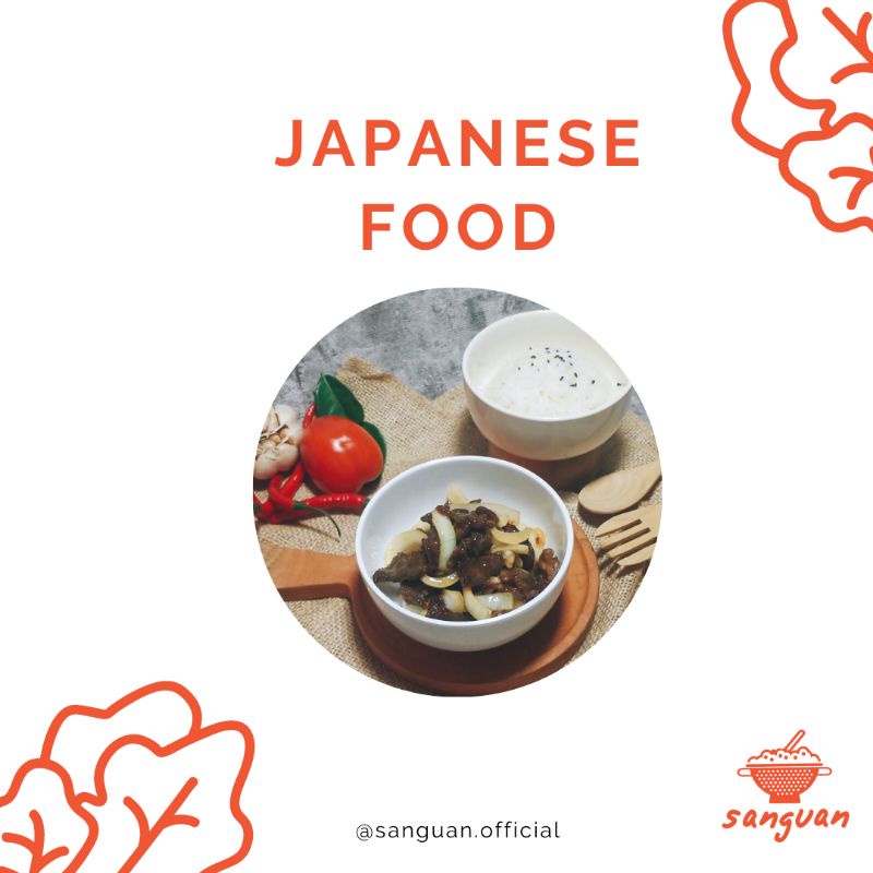 

JAPANESE FOOD SANGUAN Frozen Food Makanan Siap Saji Instant Masakan Rumahan Sehat