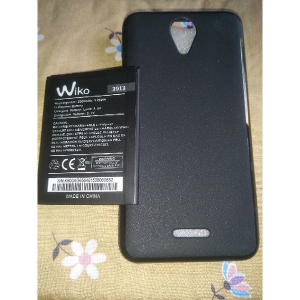 Baterai Wiko Harry 3913 + Silicon