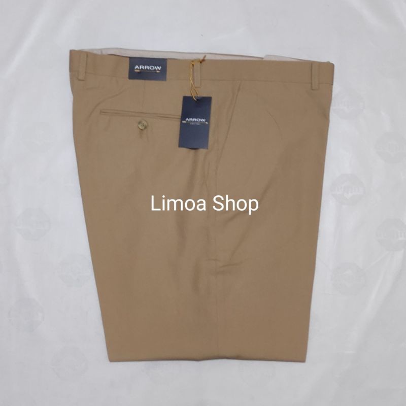 Celana Kerja Pria Formal ARROW Warna Khaki AR 04