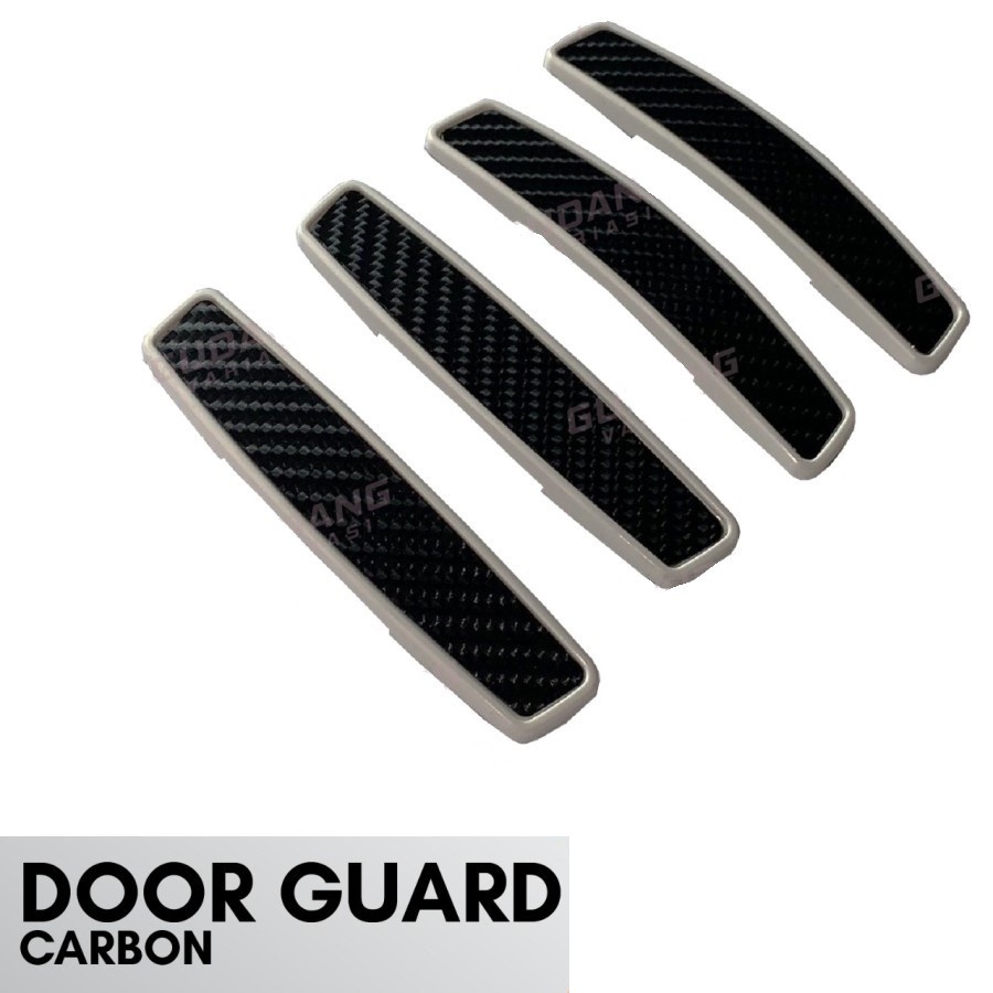 Pelindung Pintu Mobil 4 Pintu/Doorguard Karbon