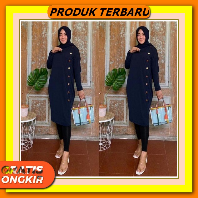 Baju Kemeja Hem Pakaian Busana Blouse Atasan Flanel Flannel Wanita Cewek Perempuan Remaja Gadis Cewe