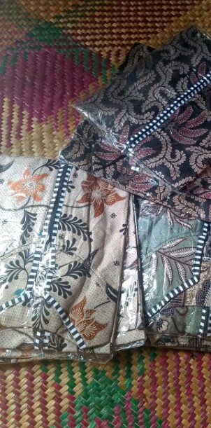 Maura Couple - Sania Ruffle Batik Couple Ori Ndoro Jowi Garansi Termurah Shopee