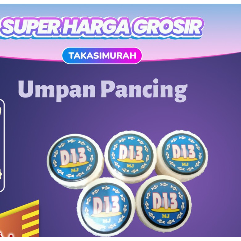 Essen Murni Kristal Peragsang Umpan Pancing D13