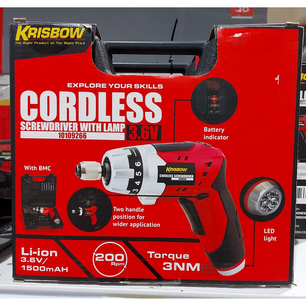MESIN BOR / BOR NIRKABEL / OBENG MESIN CORDLESS