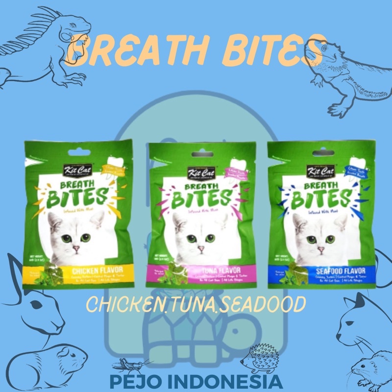 Snack Kucing kit Cat Kitty crunch Fresh Pack 80g