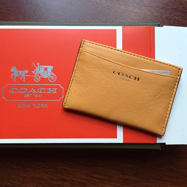 **SALE** ORIGINAL COACH LEGACY LEATHER CARD CASE